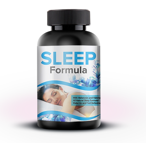 Sleep Formula Supplement Bottle